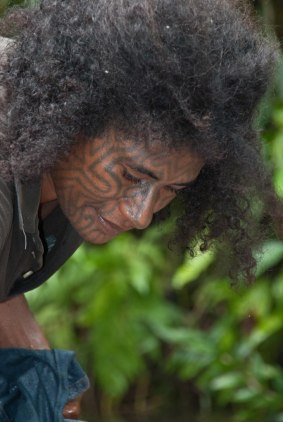 Ethel is proud of her tattoo