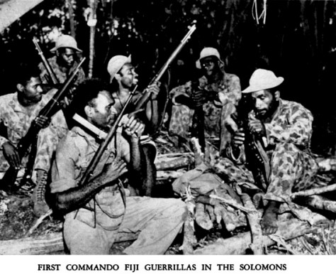 The first Fiji Commandos.